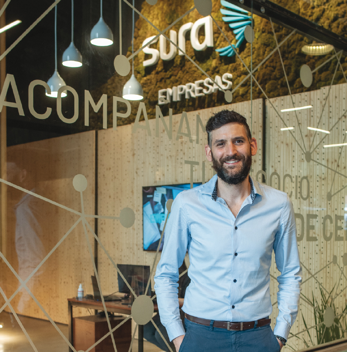 Charla con el responsable de Empresas SURA en Uruguay